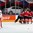 PRAGUE, CZECH REPUBLIC - MAY 14: Canada's Tyler Ennis #63, Tyler Seguin #91, Sean Couturier #7 and David Savard #58 celebrate after a second period goal while Belarus' Kevin Lalande #35 and Alexander Kitarov #77 look on during quarterfinal round action at the 2015 IIHF Ice Hockey World Championship. (Photo by Andre Ringuette/HHOF-IIHF Images)

